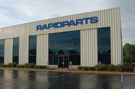 Outdoor Shot of Rapidparts Inc. Headquarters