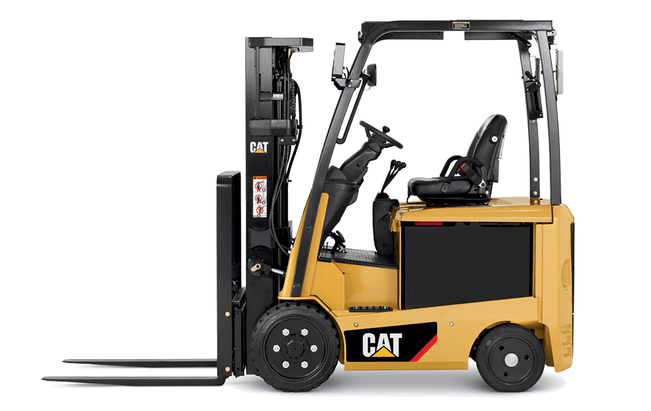 Side View of a CAT EC22N2 Forklift