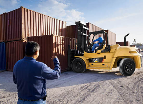 Cat forklift safety training