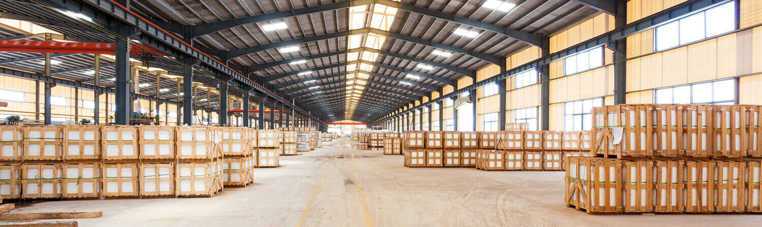 Warehouse wide shot