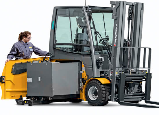 Jungheinrich EFG425 electric forklift