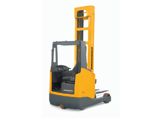 Jungheinrich ETV318 moving mast reach truck