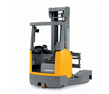 A Jungheinrich ETV Q20 - Q25 Moving Mast Reach Truck