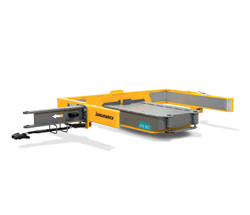 Full View of a Jungheinrich Trailer