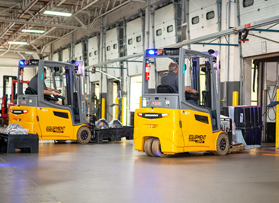 Jungheinrich forklifts at Jasper Engines