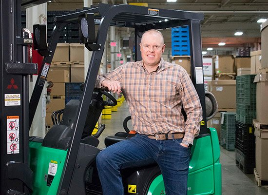 Steere Testimonial Mitsubishi Forklift Trucks