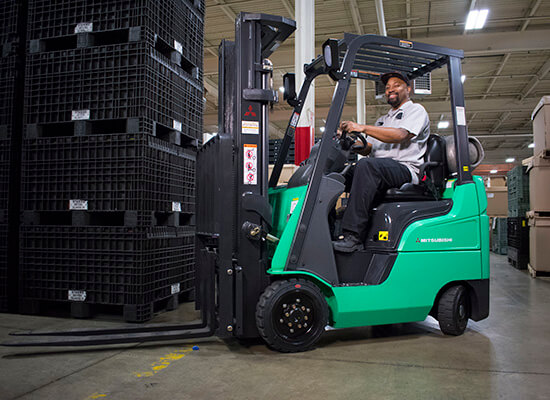 Steere Testimonial Mitsubishi Forklift Trucks