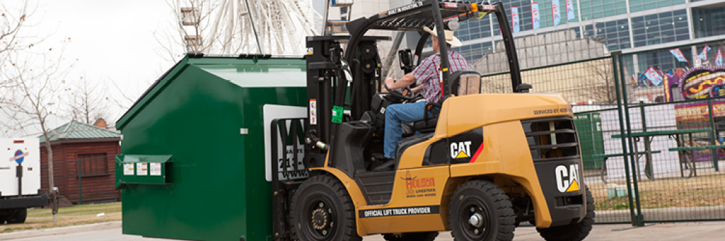 Official Lift Truck Provider of the Houston Livestock Show and Rodeo™