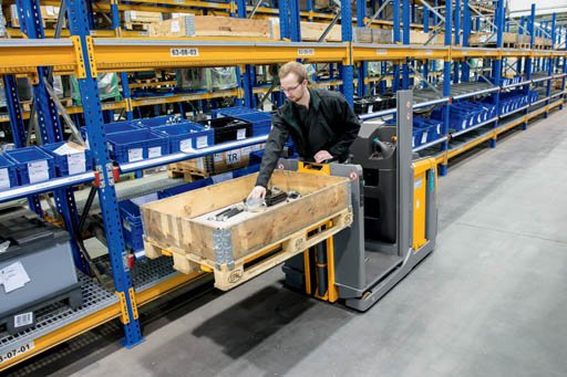 efficient warehouses use low order pickers and other appropriate lift trucks