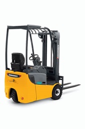 Single mast forklift