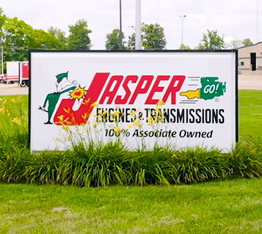 Jasper Engines Sign