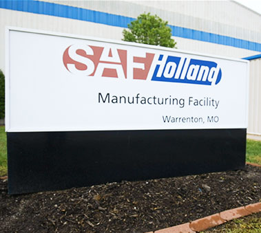 SAF Holland sign