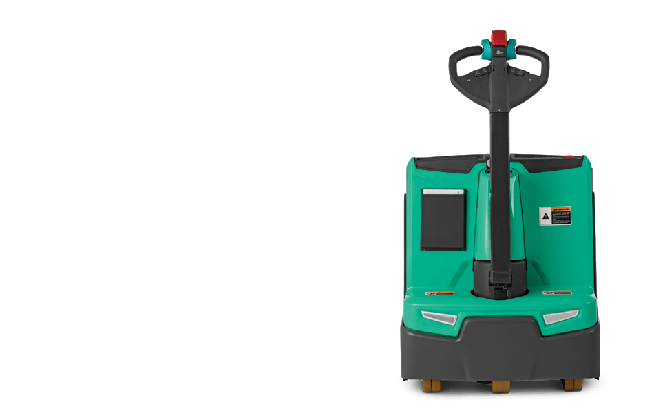 Mitsubishi PW23 motorized pallet jack side view