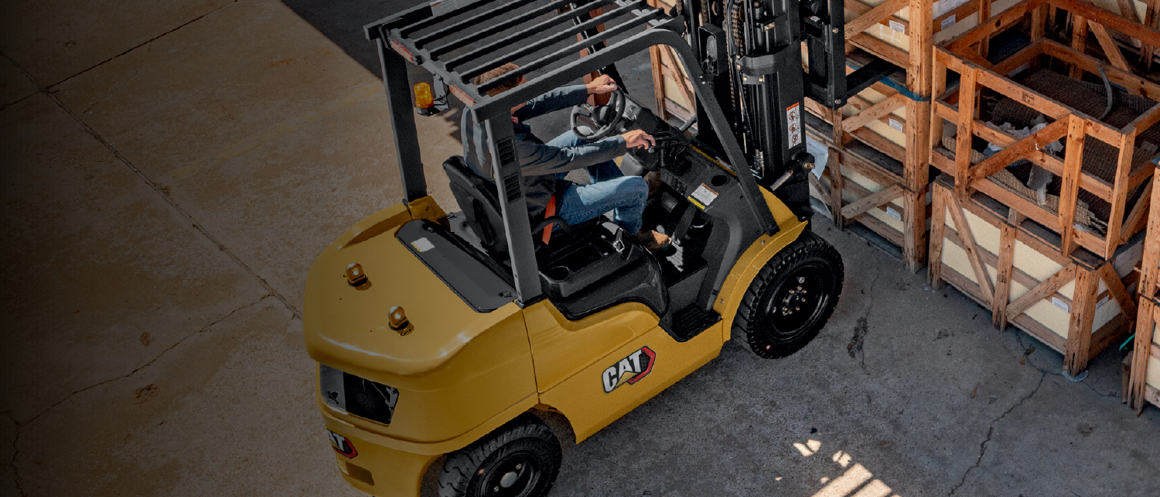 cat ic pneumatic tire lift truck header