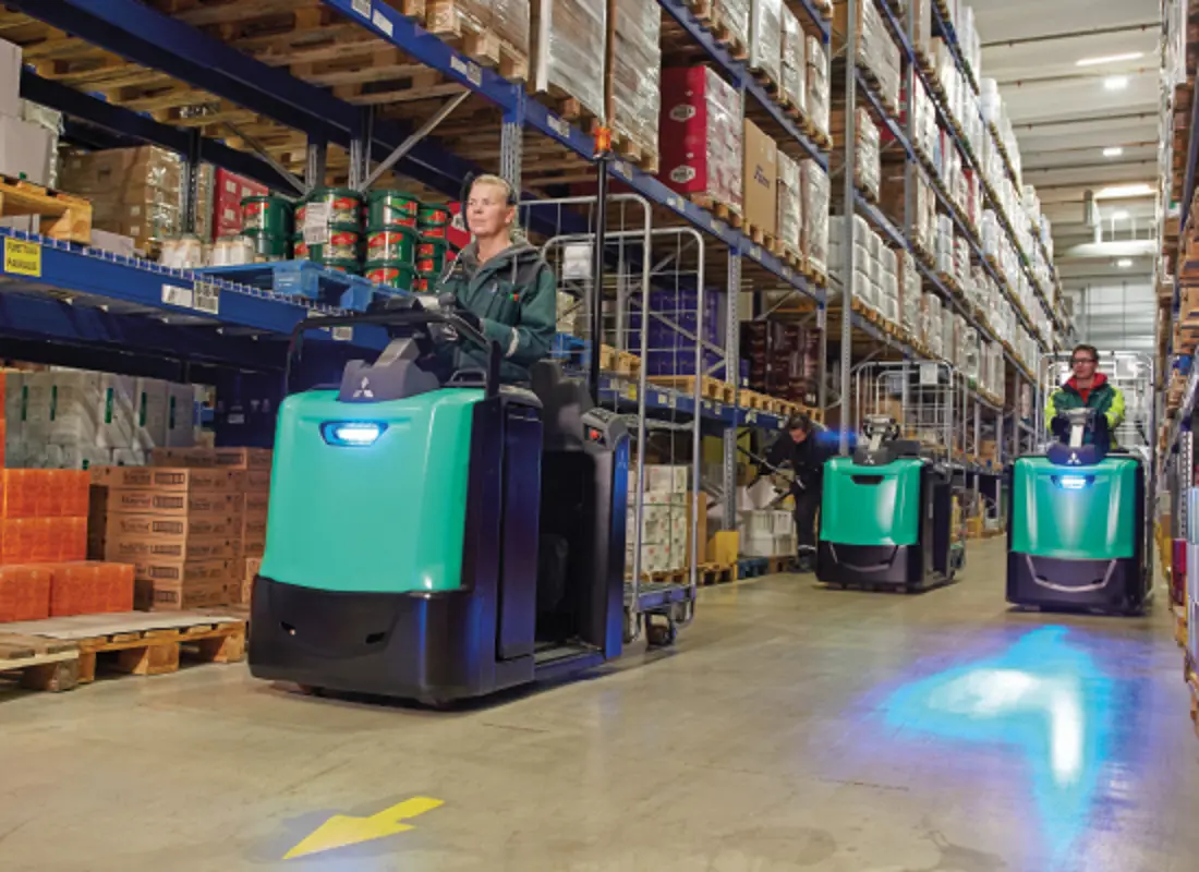 Center Control Rider - OPB12N2F-OPB25N2P | Mitsubishi Forklift Trucks