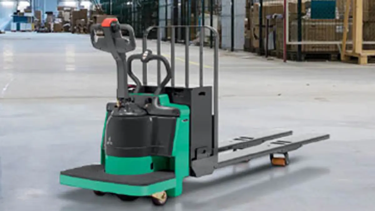 End Rider Pallet Truck | Mitsubishi Forklift Trucks