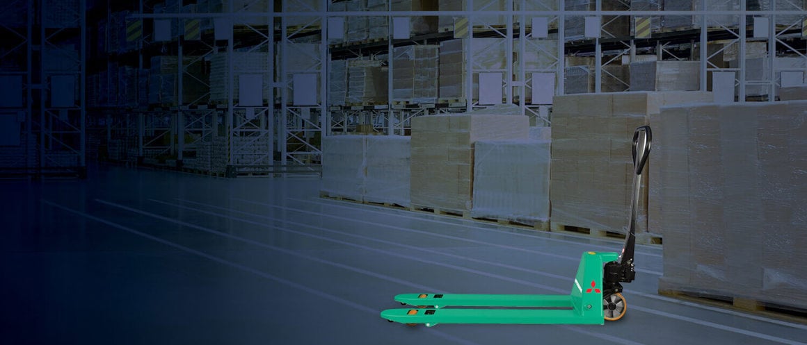 mitsubishi hand pallet jack header