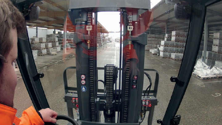 Text reading ‘Forklift Maintenance Made Easy: 9 Seasonal Tips to Maximize Uptime Year-Round’ in green font on a white background.