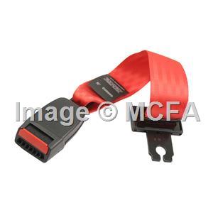 Mitsubishi seat belt clearance extender