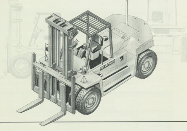 Caterpillar forklift