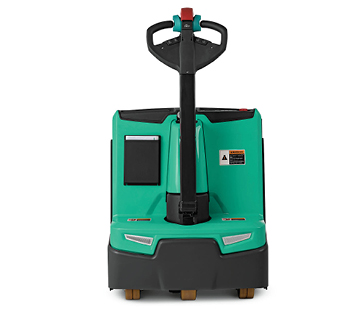Product selection image of a Mitsubishi motorized pallet truck