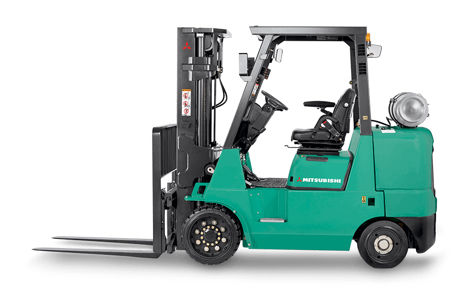 Mitsubishi Forklift � FGC35K side view